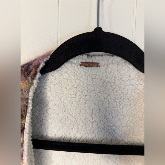 Free People Layer Up Oversized Wool Vest, Size S - Picture 5 of 11